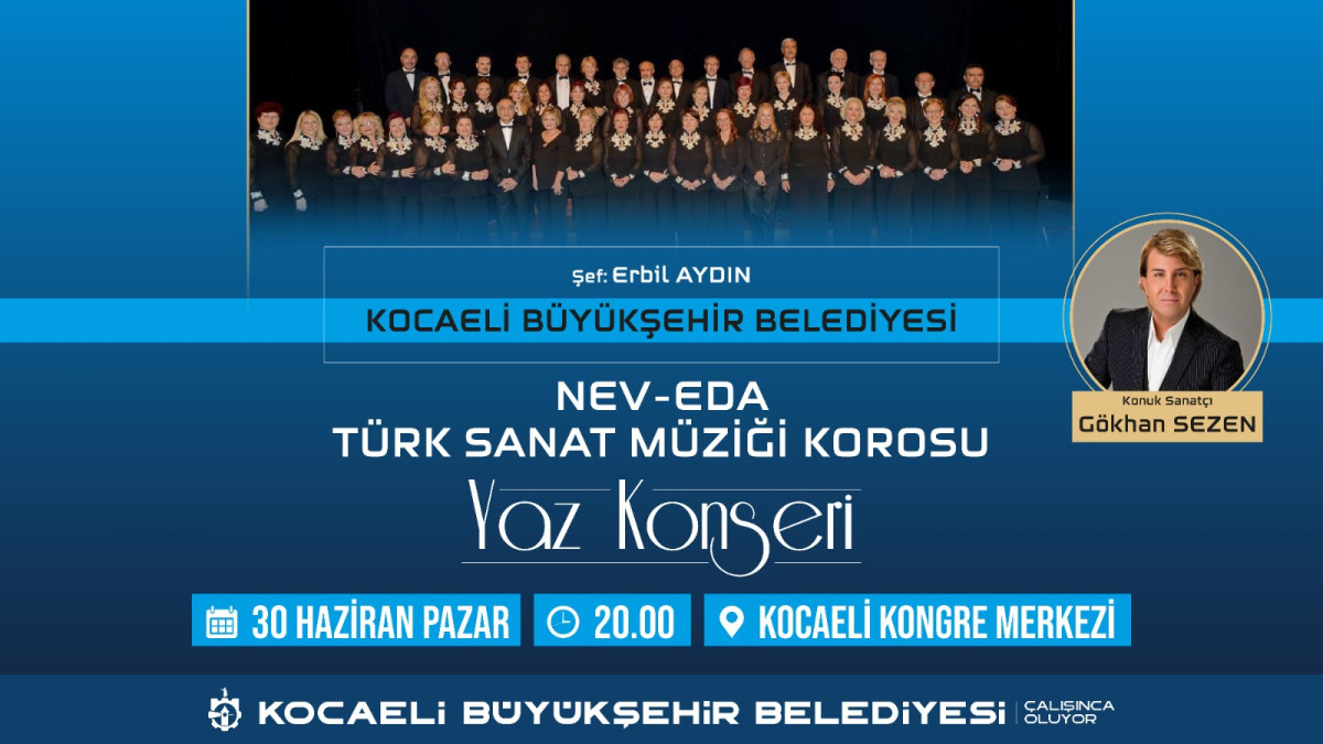 Nev-Eda Türk Sanat Müziği Korosu Yaz Konseri