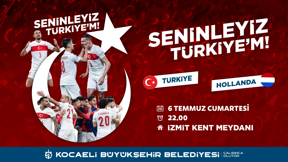 Seninleyiz Türkiye'm