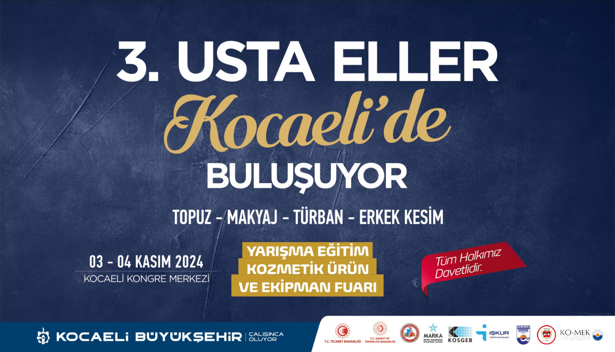 3. Usta Eller Kocaeli'de Buluşuyor!