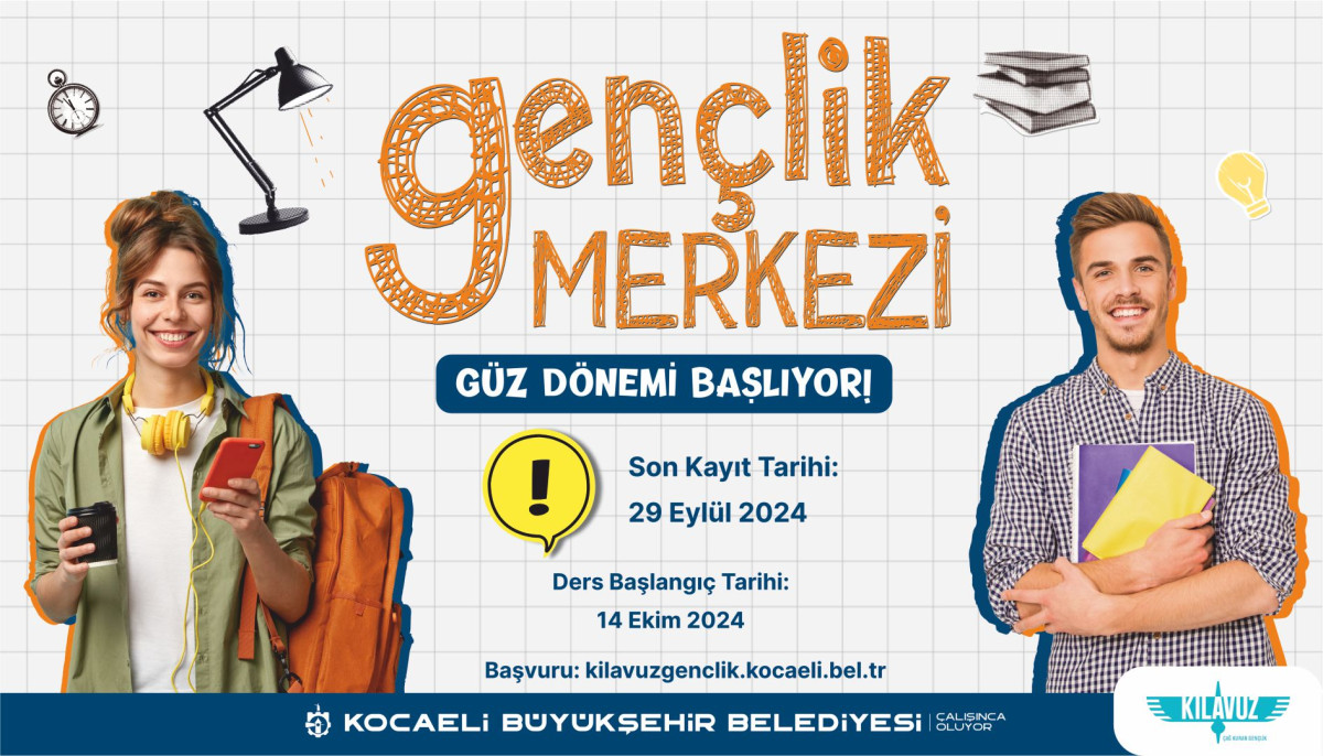 Gençlik Merkezi Güz Dönemi Başlıyor