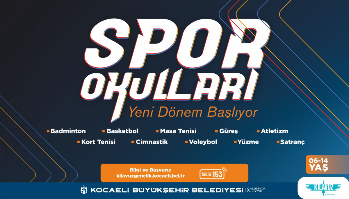 Spor Okulları Yeni Dönem Başlıyor