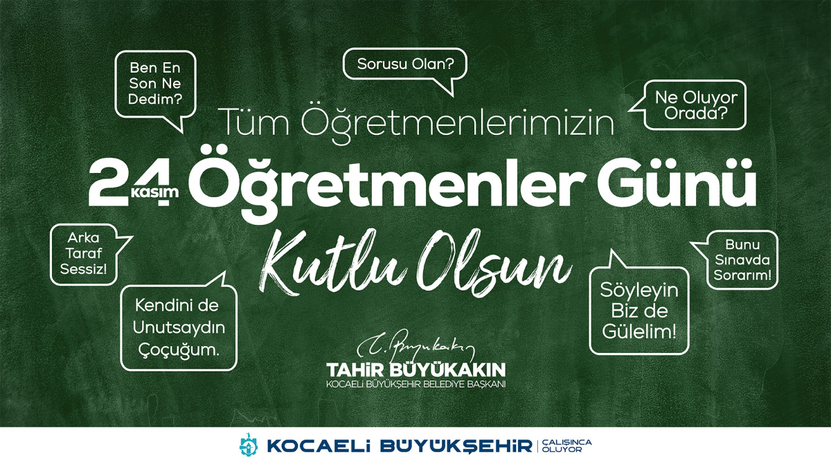 24 KASIM ÖĞRETMENLER GÜNÜ